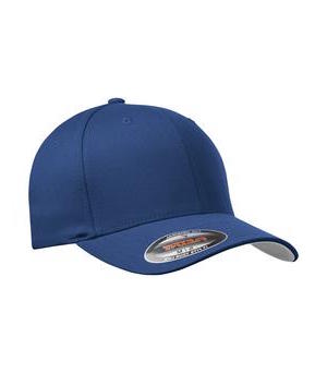 flexfit hat in royal blue.