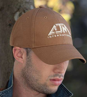 duck brown canvas cap