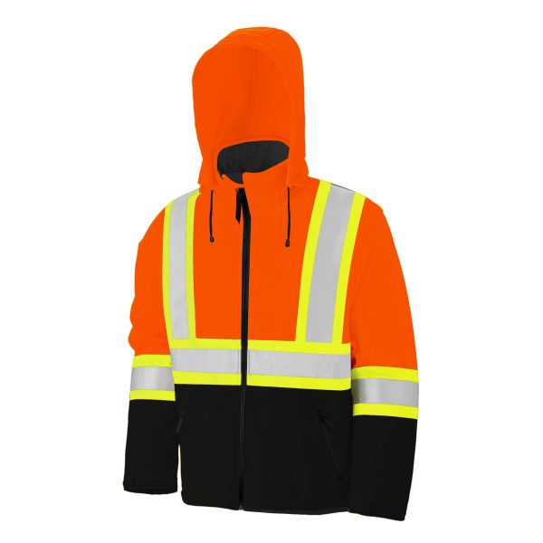 soft shell safety jacket